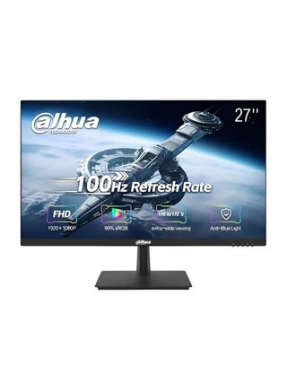 27-Inch VA Full HD 1080p 100Hz Borderless Monitor With HDMI, VGA, 3 Years Dahua Manufacturer Warranty - (LM27-A200F) Black - pnsku/N70128459V/45/_/1731394865/05d502c8-fba6-4d99-a3b4-c660f531575b