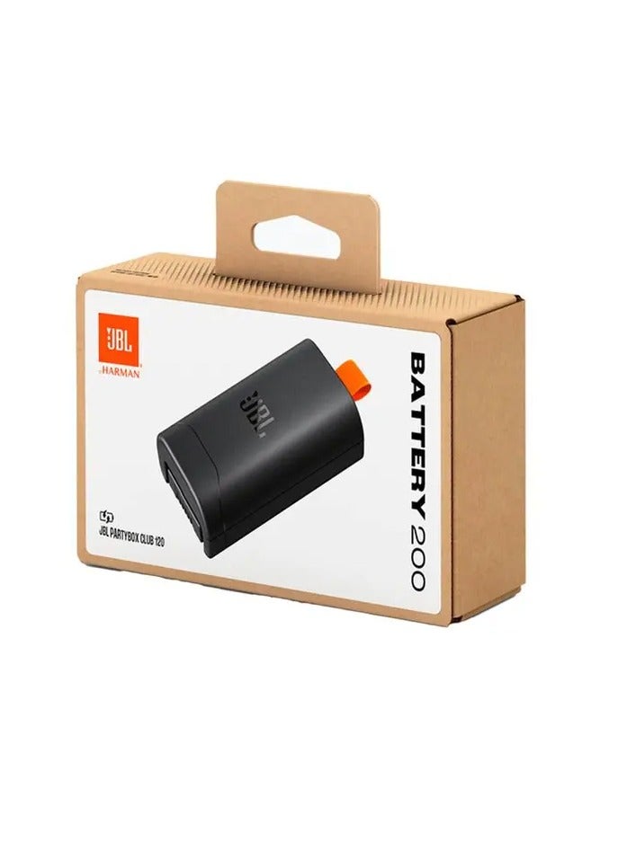 JBL - 4722 mAh Portable Battery for Partybox120, Lithium-ion Battery Type, Fast Charge, 4722mAh Battery Capacity Black - Image 1