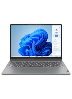 Lenovo IdeaPad Flex 5 2-in-1 Laptop With 14-inch WUXGA (1920x1200) Display, Intel Core i7-13620H Processor/16GB RAM/512GB SSD/DOS(Without Windows)/Integrated Intel UHD Graphics+Lenovo Digital Pen English/Arabic Grey  - Image 1
