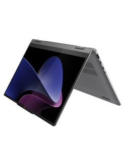 Lenovo IdeaPad Flex 5 2-in-1 Laptop With 14-inch WUXGA (1920x1200) Display, Intel Core i7-13620H Processor/16GB RAM/512GB SSD/DOS(Without Windows)/Integrated Intel UHD Graphics+Lenovo Digital Pen English/Arabic Grey  - Image 3