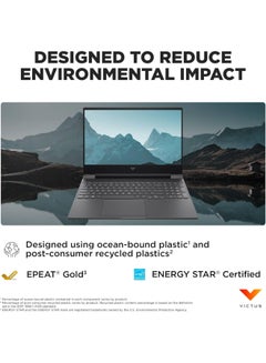 HP Victus 15 Gaming (Upgraded Version) Laptop With 15.6-Inch FHD Display, AMD Ryzen 5 7535HS Processor/32GB DDR5 RAM/1TB SSD/4GB Radeon RX 6550M Graphics/Windows 11 Home English Mica Silver  - Image 3