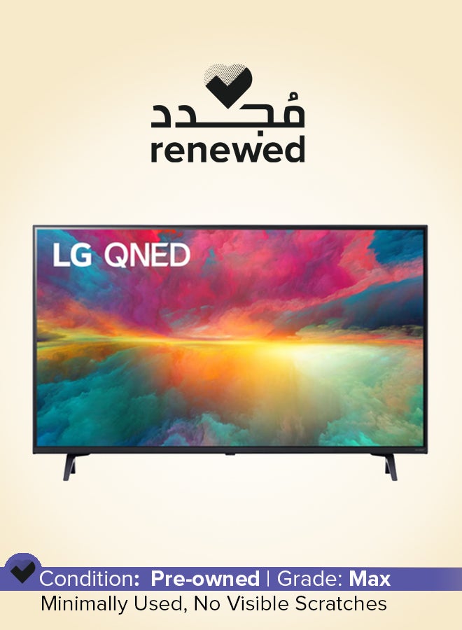 LG Renewed -  55-Inch Smart QNED TV 4K 55QNED75 Black  - Image 1