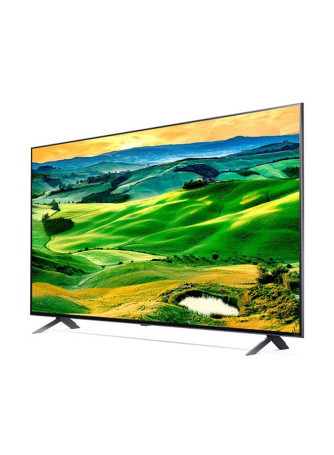 LG - Renewed -  43-Inch Smart QNED TV 4K 43QNED80 Black - Image 1