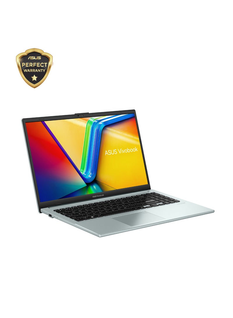 أسوس asus Vivobook E1504FA-NJ001 -90NB0ZR3-M02800-R3 7320U-4GB LPDDR5 -256GB SSD-DOS15.6 FHD -AMD Radeon™ Graphics English/Arabic green grey - Image 2