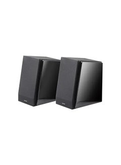 R1850DB Active Bookshelf Speakers, Computer Speakers - Bluetooth and Optical Input - 2.0 Studio Monitor Speaker Black