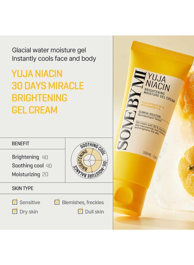 Some by Mi Yuja Niacin Brightening Moisture Gel Cream, 100Ml Packaging May Vary 100ml  - Image 3