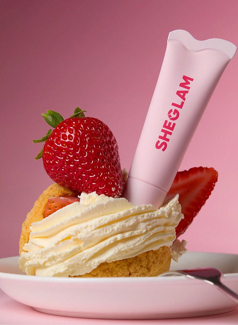 SHEGLAM Crystal Glaze Moisturizing Lip Care- Strawberry Milk  - Image 2