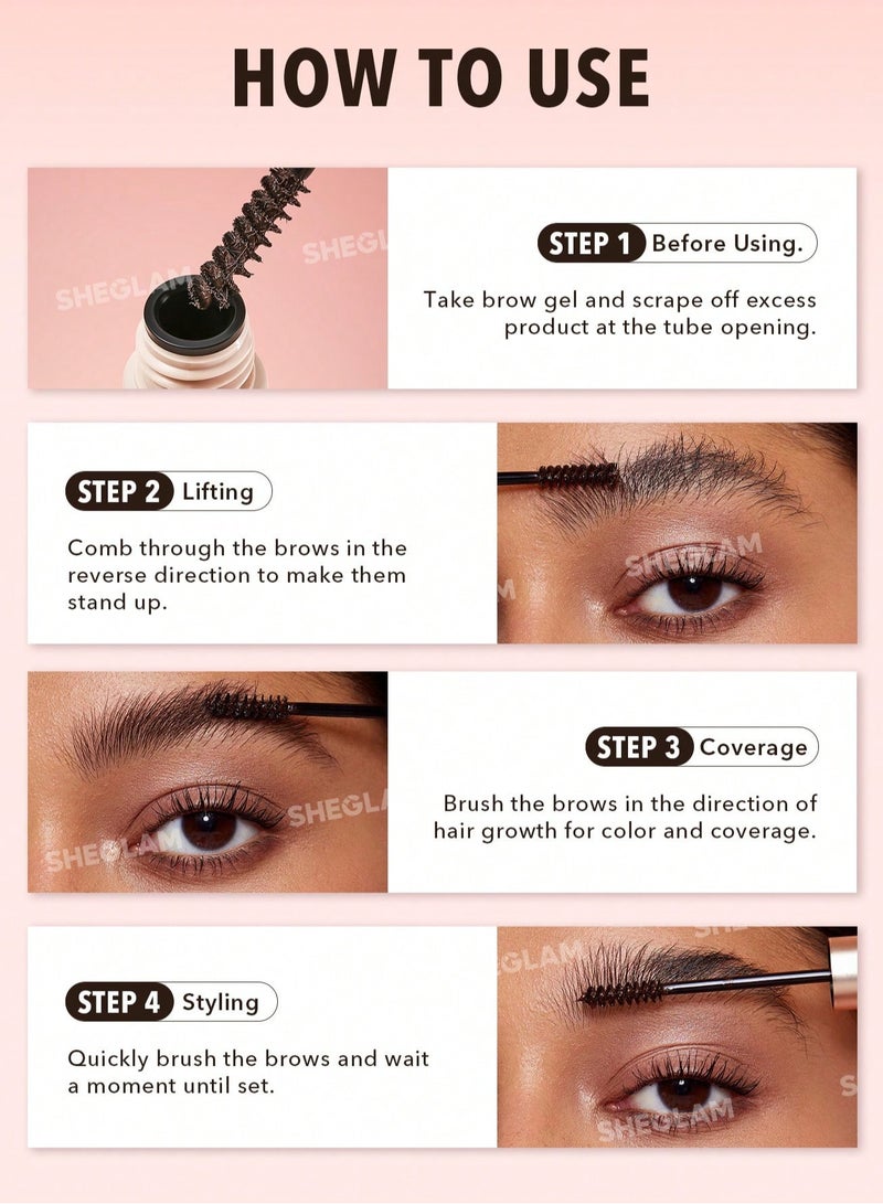 شيجلام - Hold Em Up Tinted Brow Gel- Taupe - Image 1