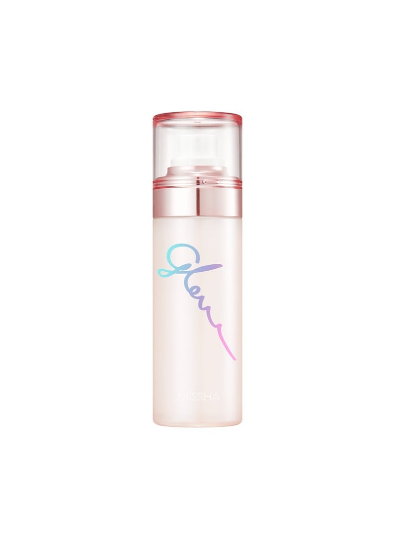 ميشا Korean Glow Skin Balm To Go Face Mist , 4-In-1 Hydrating, Refreshing, Makeup-Enhancing Formula , Portable Dewy Glow In Every Spray 80ml  - Image 1