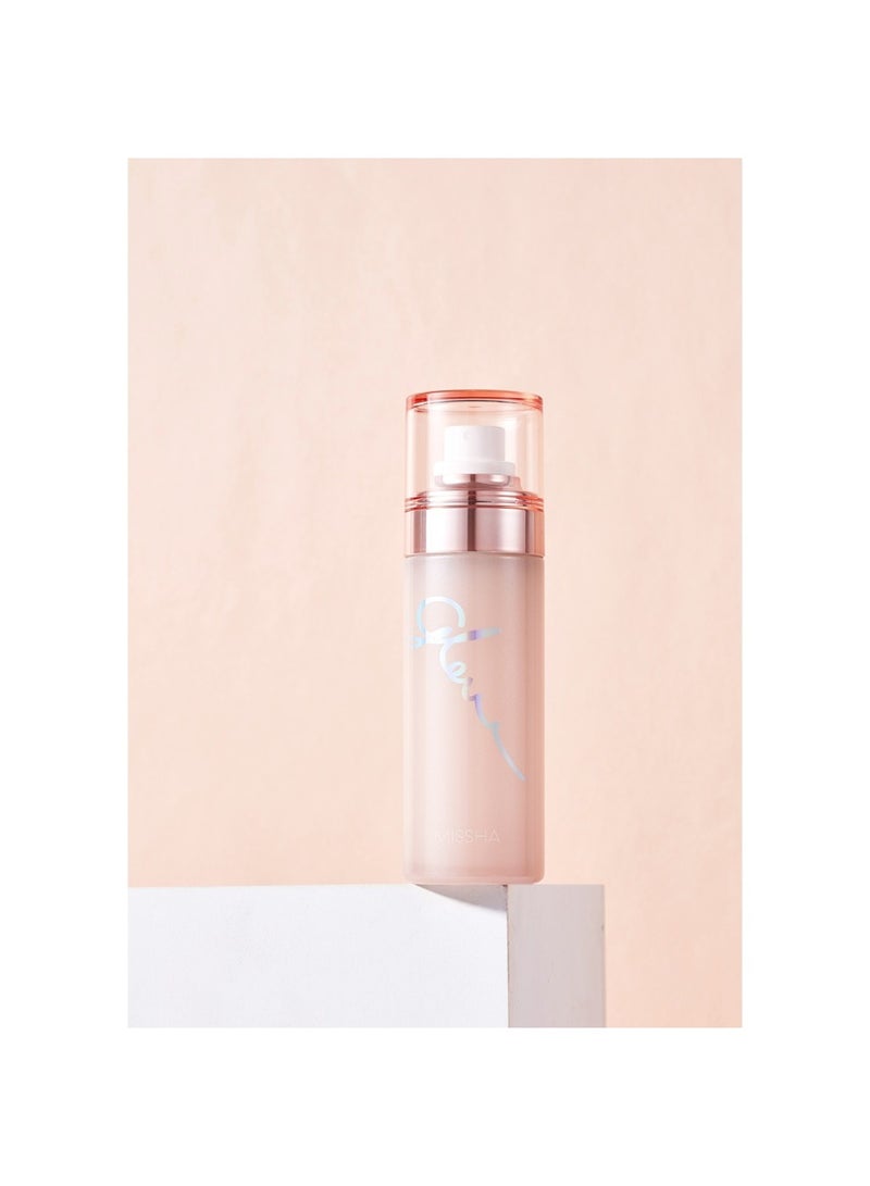 ميشا Korean Glow Skin Balm To Go Face Mist , 4-In-1 Hydrating, Refreshing, Makeup-Enhancing Formula , Portable Dewy Glow In Every Spray 80ml  - Image 2
