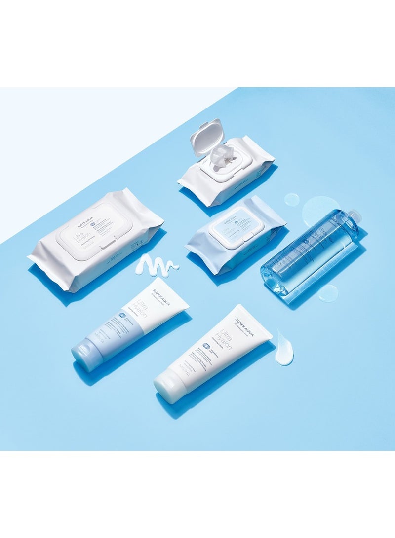 Missha Korean Super Aqua Ultra Hyalron Cleansing Cream , With 10 Kinds Of Hyaluronic Acid Compounds , To Penetrate Through Multiple Layers For Deep Skin Cleansing 200ml  - Image 3
