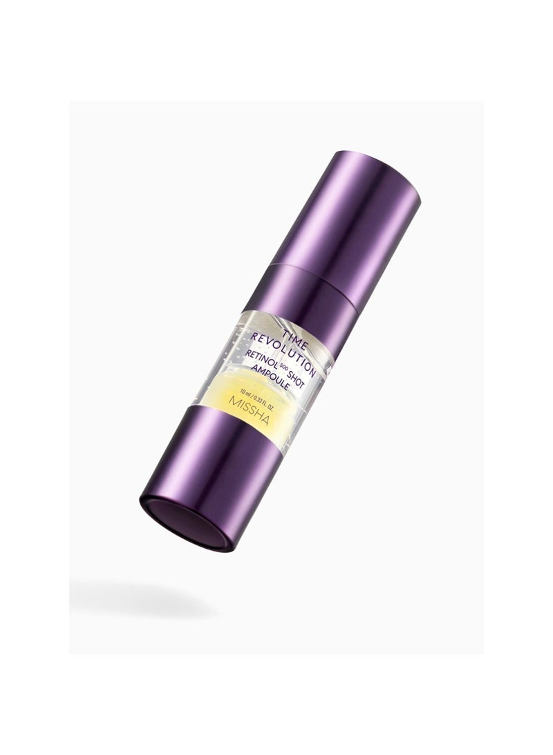 Missha Korean Time Revolution Night Repair Retinol Intensive Ampoule , Advanced Korean Serum For Skin Barrier Strengthening , Improved Elasticity , Overnight Moisturization , 10Ml 10ml - Image 5