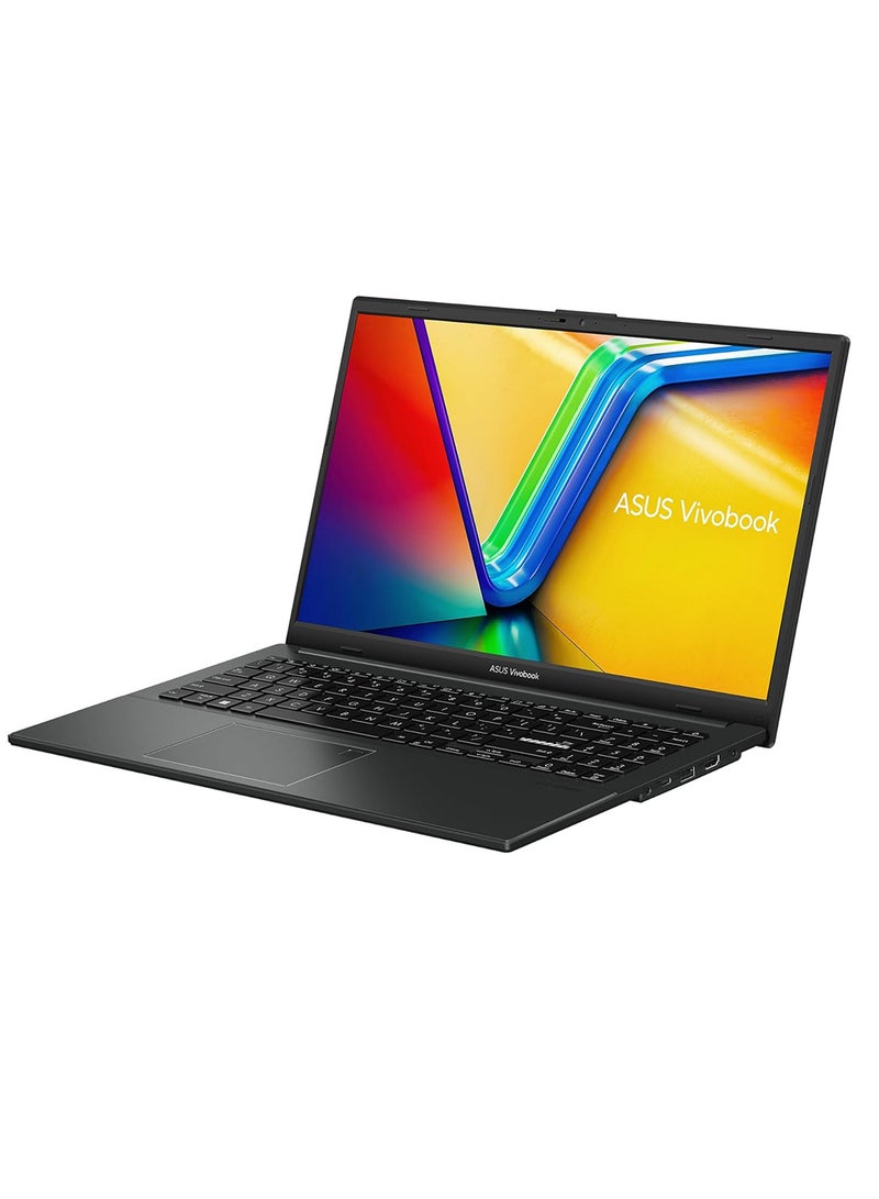 أسوس - VivoBook Go 15 E1504GA-WS36 15.6-Inch FHD OLED Display, Core i3-N305 Processor/8GB DDR4 RAM/256GB SSD/Intel UHD Graphics/Windows 11 Home English Mixed Black - Image 1