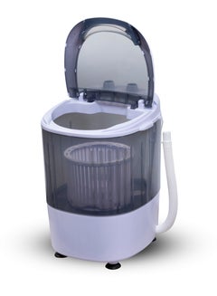سوناشي 2.5 KG Baby Washing Machine With Transparent Body | User-friendly Interface With Wash And Spin Function | With Separate Spin Basket | Perfect For Small Clothes SWM-2501 White  - Image 2