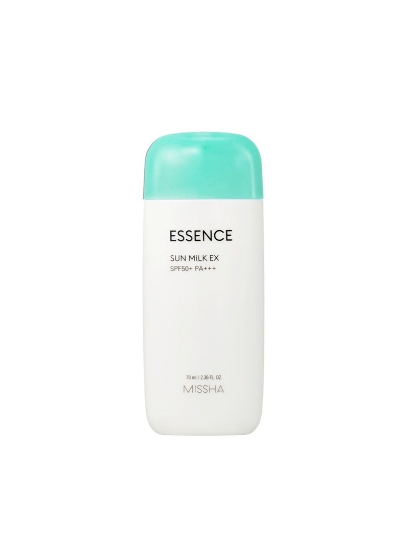 ميشا Korean All Around Safe Block Aqua Spf 50+/Pa++++ , Ideal For Oily Skin And Combination Skin , For Pleasantly Matt Finish 50ml  - Image 1