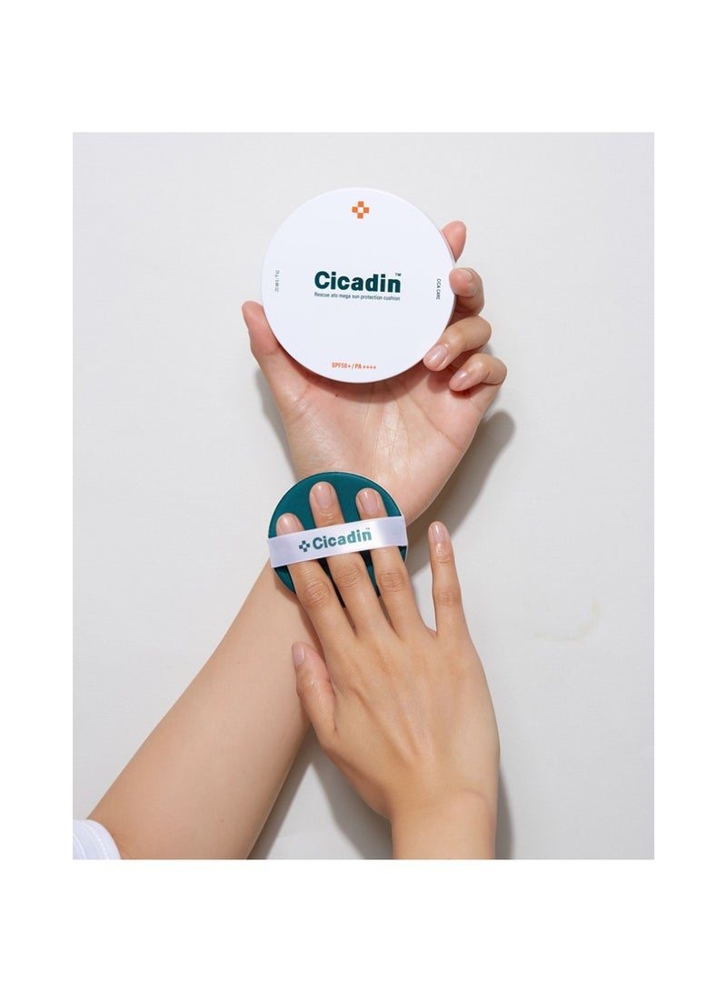 Missha Korean Cicadin Rescue Mega Sun Protection Cushion Spf 50+/Pa++++ 25ml  - Image 4