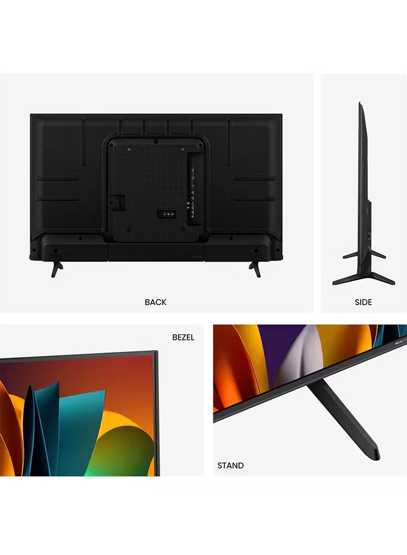Hisense - 43 Inch 4K Full Smart TV 43A61N Black - Image 1