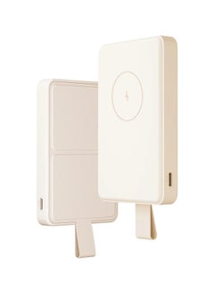 Xiaomi 6000 mAh Magnetic Power Bank With MagSafe BHR9074GL - Tan  - Image 5