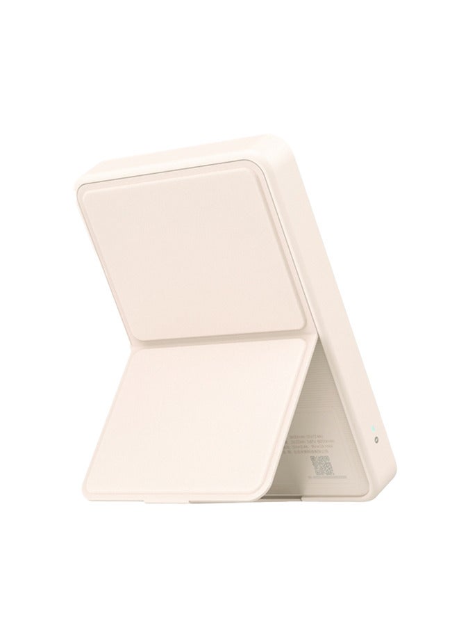 Xiaomi - 6000 mAh Magnetic Power Bank With MagSafe BHR9074GL - Tan - Image 1
