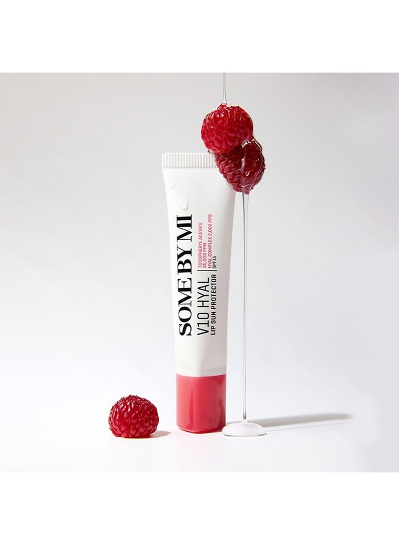 Some by Mi V10 Hyal Spf15 Lip Sun Protector Berry Shade - Lightweight And Non-Sticky Formula - Perfect For Daily Use - Keeps Dry And Chapped Lips Protected And Moisturized 7ml - Image 2