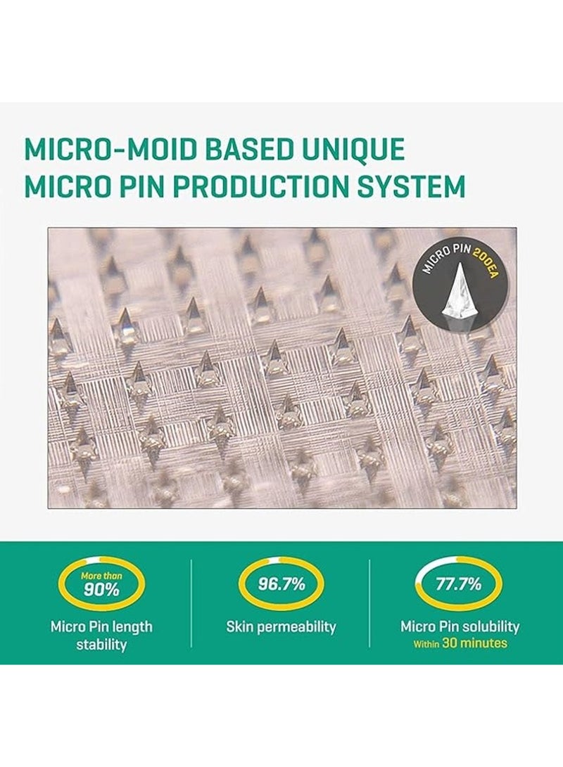 Some by Mi Micro Pin Spot Patch - Microneedle Hydrocolloid Pimple Patch With Salicylic And Hyaluronic Acid - Skin Troubles Care Focused Spot Cover - Pack Of 1, 14Mm 9 Counts 100ml  - Image 4