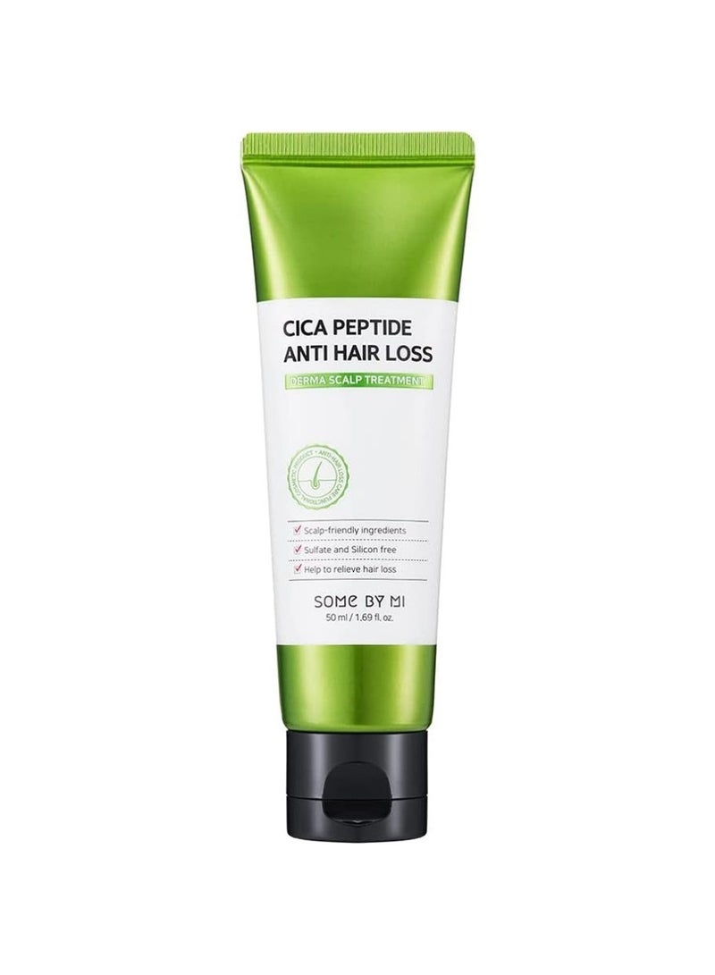 Some by Mi Cica Peptide Anti Hair Loss Derma Scalp Treatment - With Cica And Peptide - Helps To Relieve Hair Loss - Sulfate And Silicon Free 50ml - Image 1