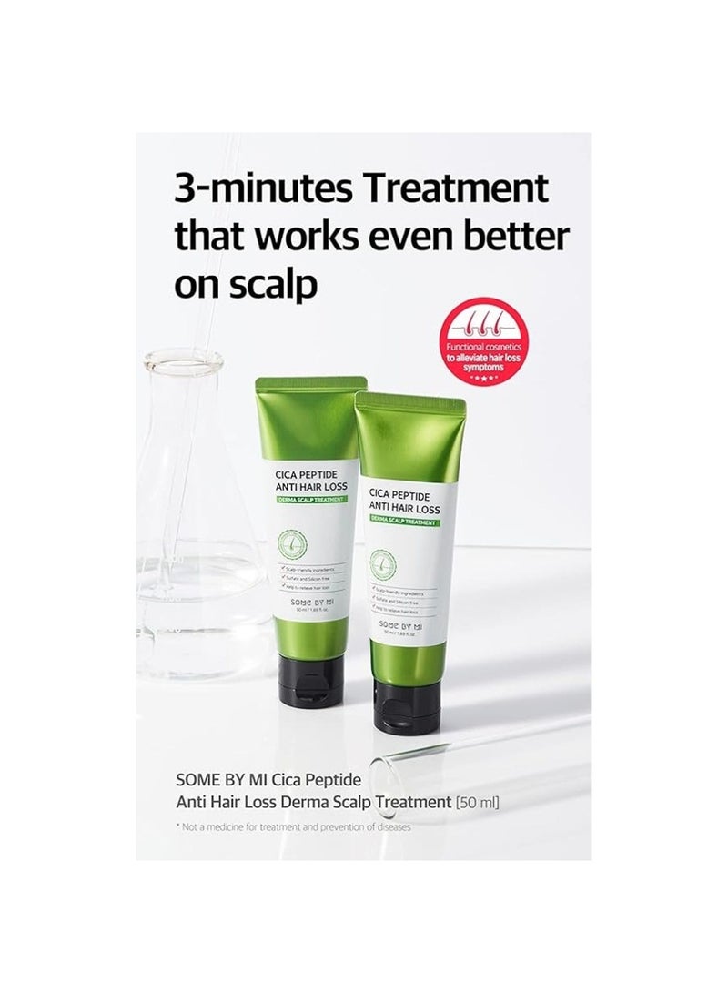 Some by Mi Cica Peptide Anti Hair Loss Derma Scalp Treatment - With Cica And Peptide - Helps To Relieve Hair Loss - Sulfate And Silicon Free 50ml - Image 2