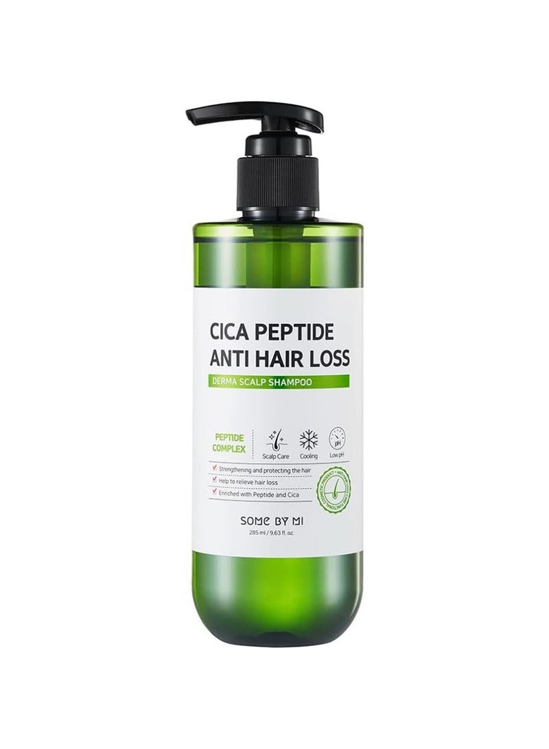Some by Mi Cica Peptide Anti-Hairloss Shampoo - For Strengthening And Protecting The Hair - Help To Relieve Hair Loss - Enriched With Peptide And Cica - 285Ml - Image 1