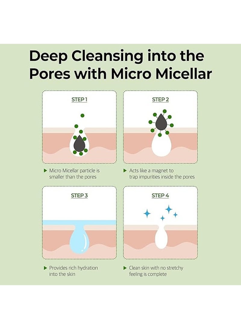 Some by Mi Super Matcha Pore Clean Cleansing Gel - Made By Matcha Extracts For Sensitive Skin - Mild Face Wash For Pore Tightening, Blackheads Removal 100ml - Image 4