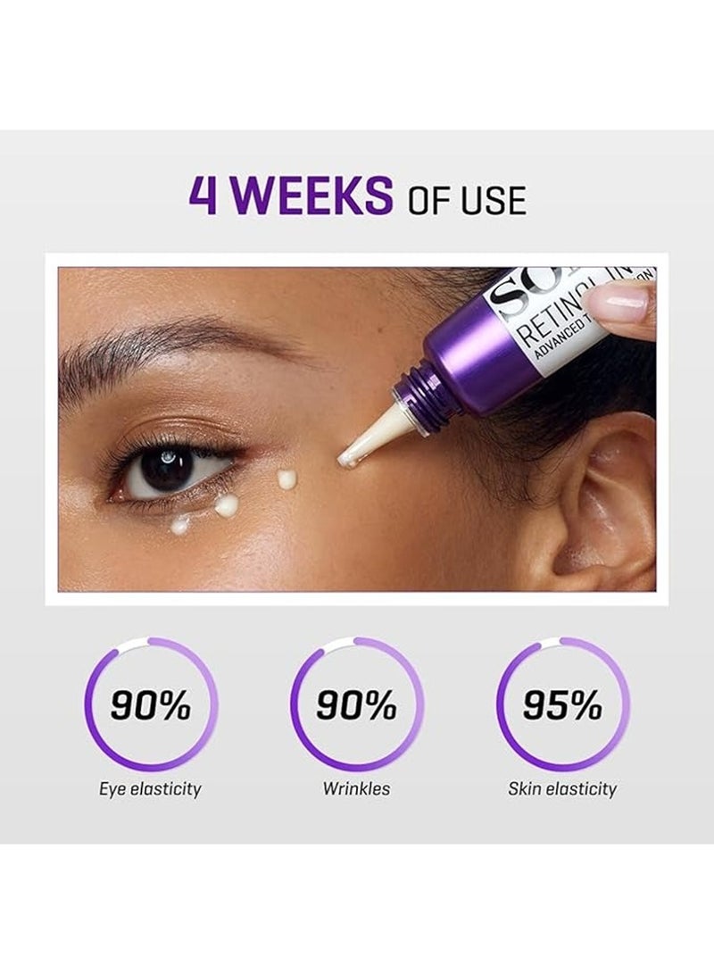 Some by Mi - Retinol Intense Advanced Triple Action Eye Cream - Mild Overnight Korean Anti-Aging Eye Cream - For Dark Circles And Fine Lines - Ideal For Retinol Beginners 30ml - Image 1