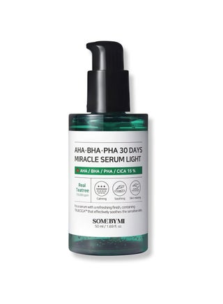 Aha Bha Pha 30 Days Miracle Serum - Made From Tea Tree Leaf Water For Sensitive Skin - Daily Facial Serum For Sebum, Blemish Care And Remove Dead Cells 50ml - pnsku/N70128733V/45/_/1731487577/ea722da6-4a90-401d-8202-2b30bd458863