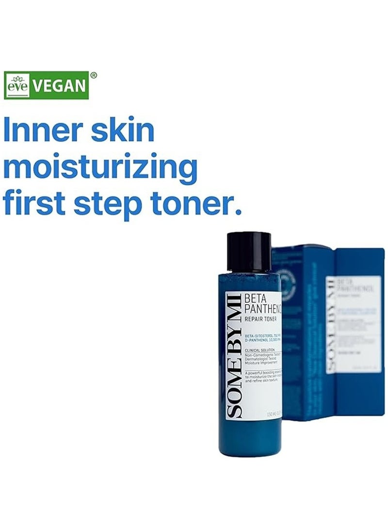 Some by Mi Beta-Panthenol Repair Face Toner - Rebuilding Skin Barrier With Beta-Sitosterol And Panthenol - Daily Facial Toner With Skin Moisturizing - Soothing Effect 150ml  - Image 2