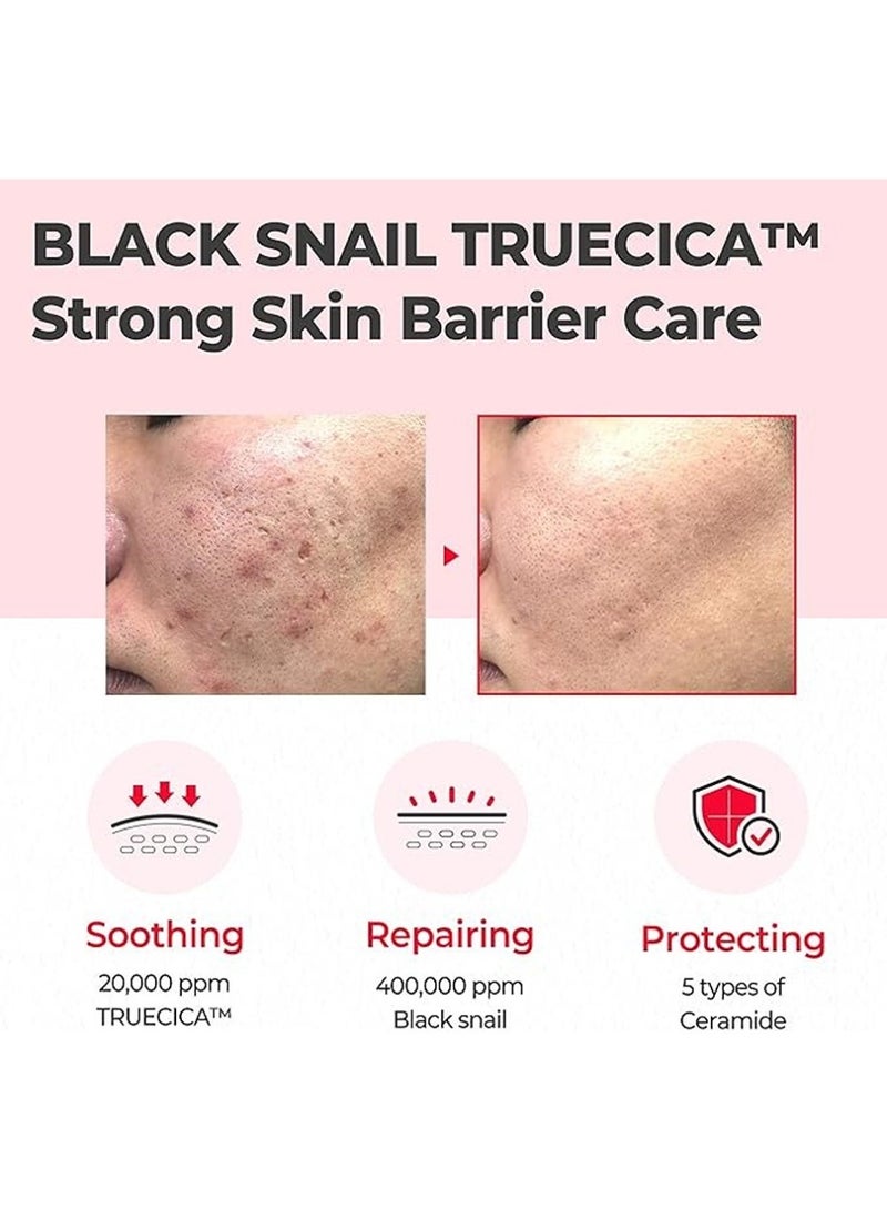 Snail Truecica Miracle Repair Cream - Made From Snail Mucin For Sensitive Skin - Daily Repair Face Moisturizer For Acne Marks And Strengthen Skin Barrier 60grams - pnsku/N70128739V/45/_/1731487602/3858f0f1-9eaf-4fdf-8345-e7cfcfcac0dc