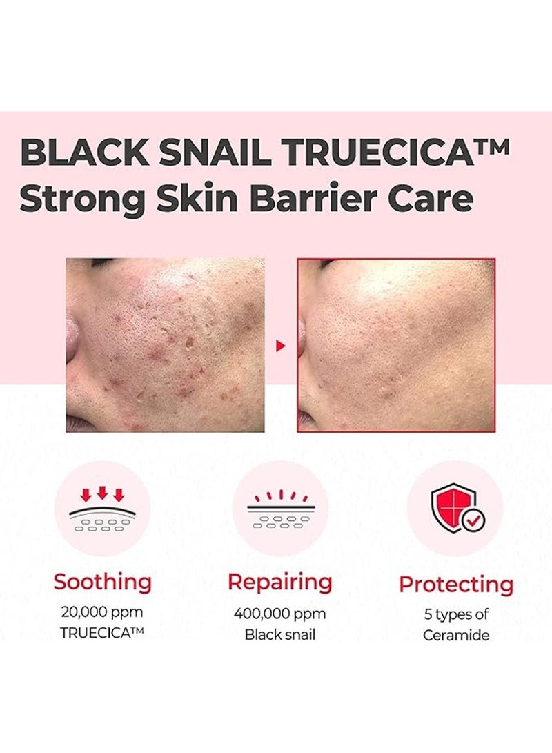 Some by Mi Snail Truecica Miracle Repair Cream - Made From Snail Mucin For Sensitive Skin - Daily Repair Face Moisturizer For Acne Marks And Strengthen Skin Barrier 60grams - Image 3