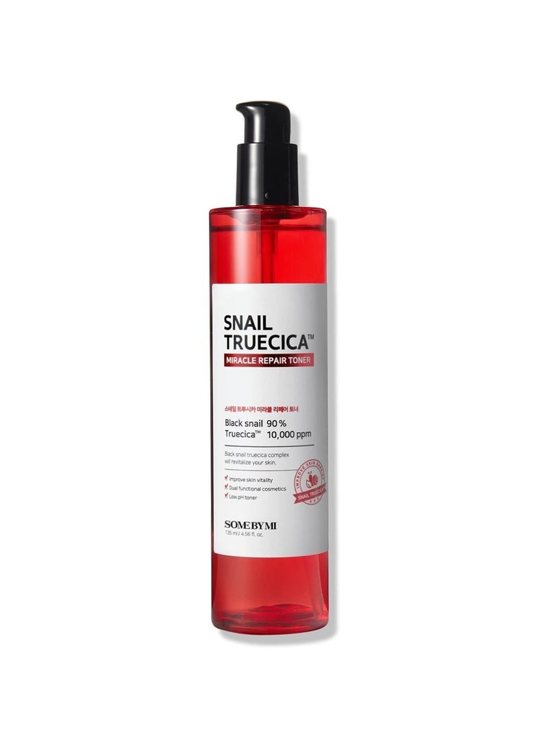 Some by Mi Snail Truecica Miracle Repair Face Toner - Made From Snail Mucin For Sensitive Skin - Daily Repair  Toner For Skin Texture And Pigmentation Care 135ml - Image 1