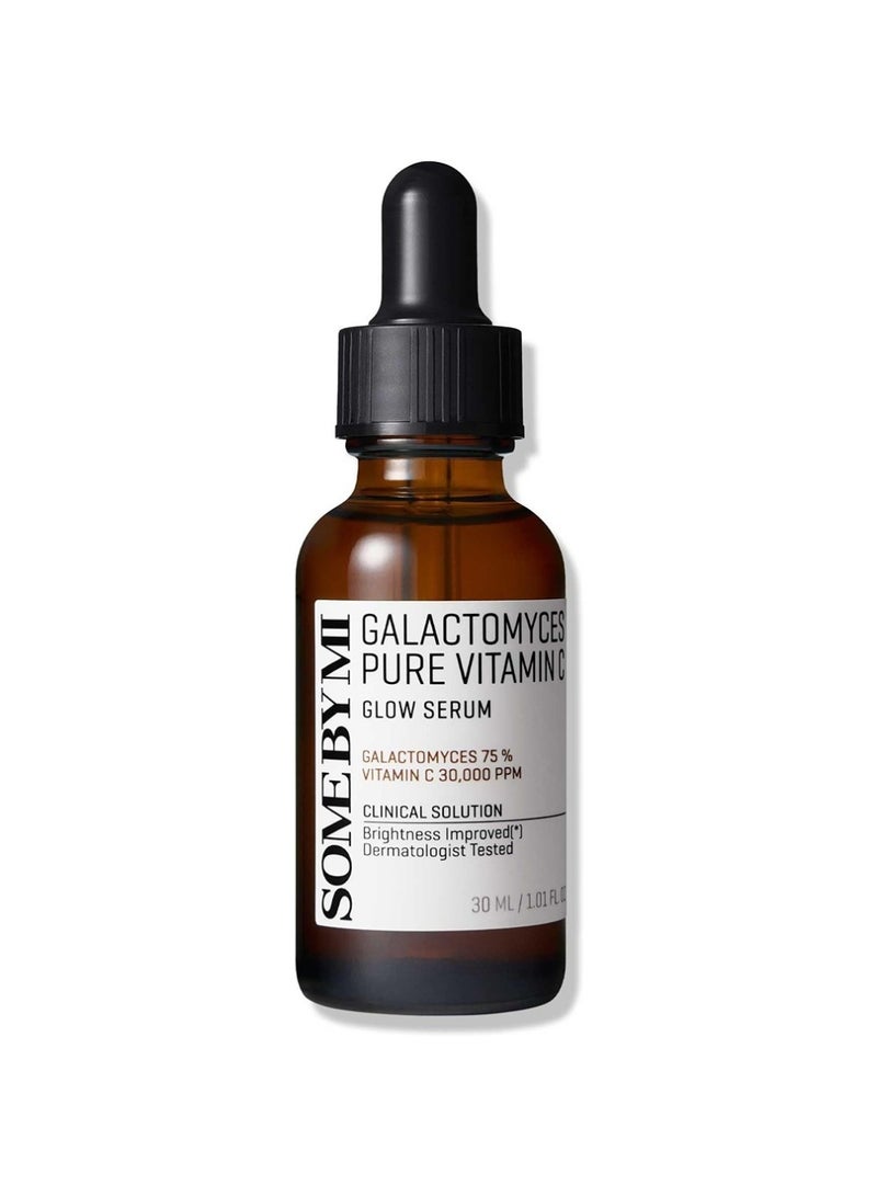 Some by Mi Galactomyces Pure Vitamin C Glow Serum - Daily Brightening Vitamin C Serum For Glass Skin - Improvement Of Skin Texture And Elasticity 30ml  - Image 1