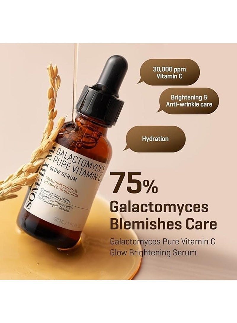 Some by Mi Galactomyces Pure Vitamin C Glow Serum - Daily Brightening Vitamin C Serum For Glass Skin - Improvement Of Skin Texture And Elasticity 30ml  - Image 4