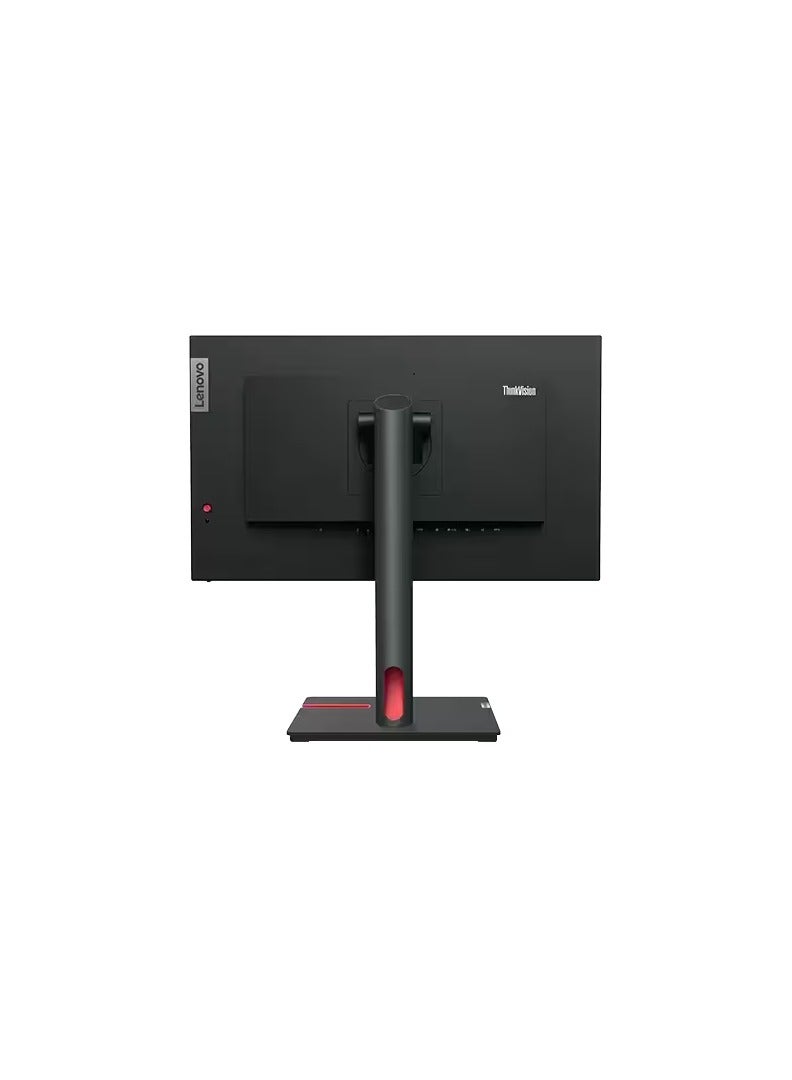 Lenovo - ThinkVision P24h-30 24 inch 2K QHD Monitor with Eyesafe (IPS Panel, 60Hz, 4ms, HDMI, DP, DP out, USB-C, Ethernet ) - Tilt/Swivel/Lift/Pivot Stand Black - Image 1