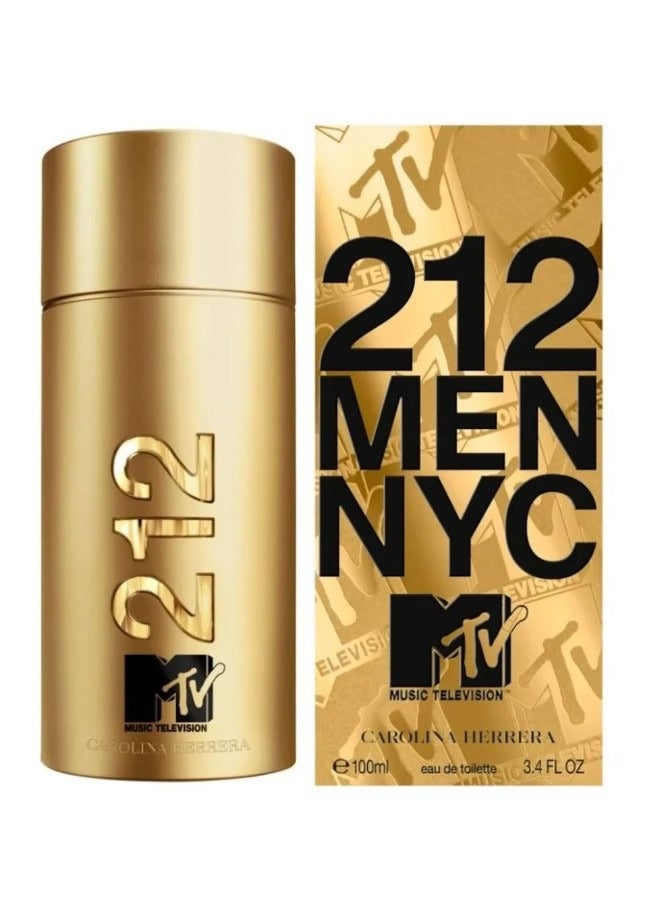 CAROLINA HERRERA 212 Men NYC MTV Limited Edition EDT 100ml
