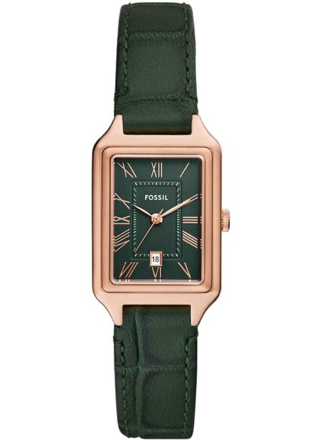 FOSSIL Women's Green Dial Analog Quartz Watch 23 - ES5366 