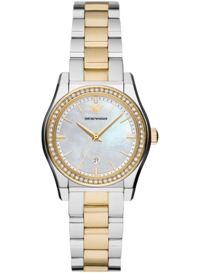 EMPORIO ARMANI Women's Multicolour Dial Analog Quartz Watch 32 - AR11559 