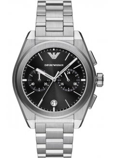 امبوريو ارماني Men's Black Dial Analog Quartz Watch 43 - AR11560 