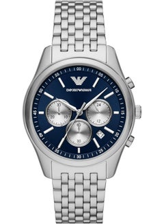 امبوريو ارماني Men's Blue Dial Analog Quartz Watch 41 - AR11582 