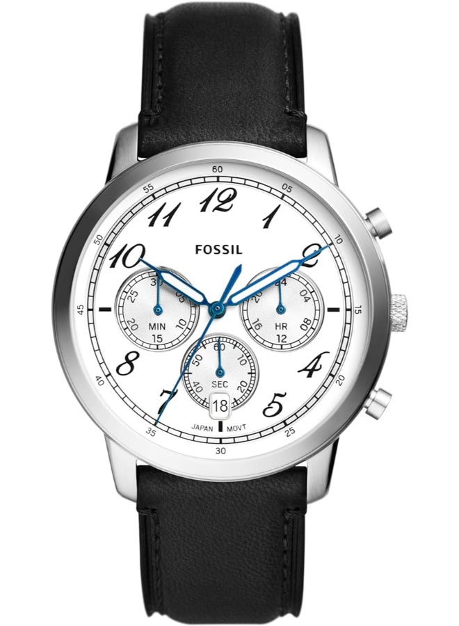 FOSSIL Men's Black Dial Analog Quartz Watch 44 - FS6023 