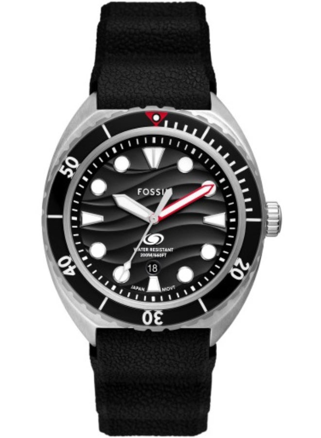 فوسيل - Men's Silver Dial Analog Quartz Watch 42 - FS6062 - Image 1