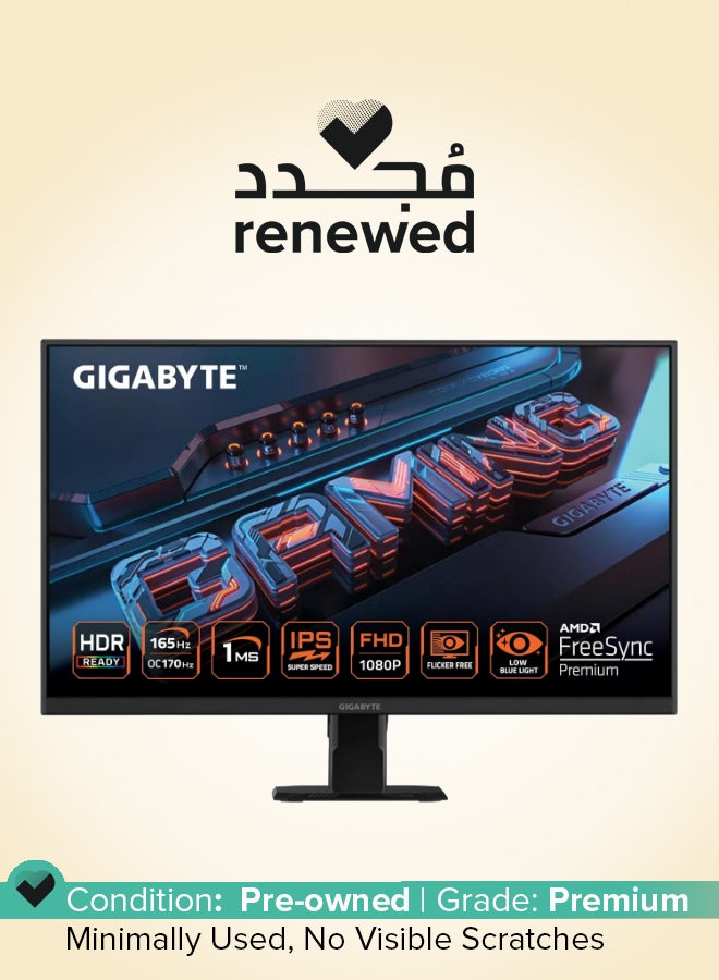 جيجابايت Renewed - 27-Inch Gaming Monitor Black - Image 1
