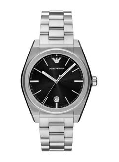 امبوريو ارماني Men's Black Dial Analog Quartz Watch 41 - AR11622 