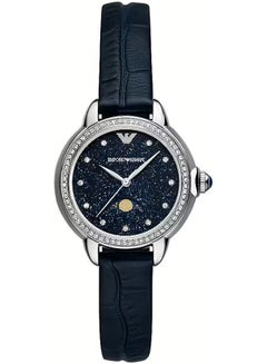 امبوريو ارماني Women's Black Dial Analog Quartz Watch 32 - AR11629 