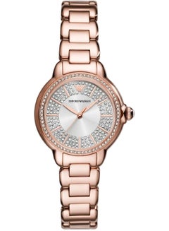 امبوريو ارماني Women's Silver Dial Analog Quartz Watch 32 - AR11633 