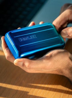زينديور سوبرميني 20+ 20000mAh بطارية خارجية الأزرق مع شحن عبر USB-C Power Delivery – بحجم بطاقة الائتمان، 20W USB-C إدخال وإخراج، شحن سريع أثناء التنقل 20000 mAh  - Image 2